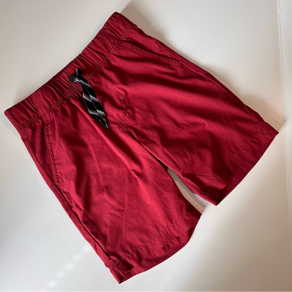 Two pair boys Old Navy shorts - red